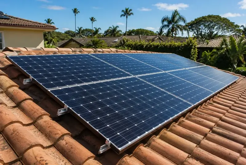 Installation de panneaux solaires à Poisat